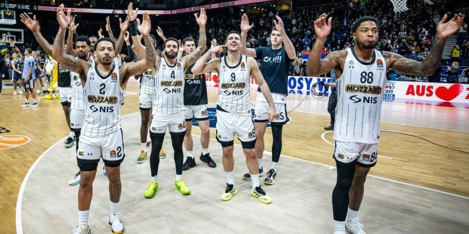 Partizan pretekao Real Madrid! Ovako izgleda tabela Evrolige posle pobede u Berlinu!