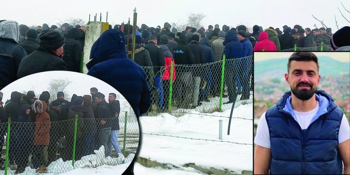 Nebo plače u Novom Pazaru! Sahranjen ineženjer Šemsudin Ljajić - propao kroz okno od lifta (FOTO)