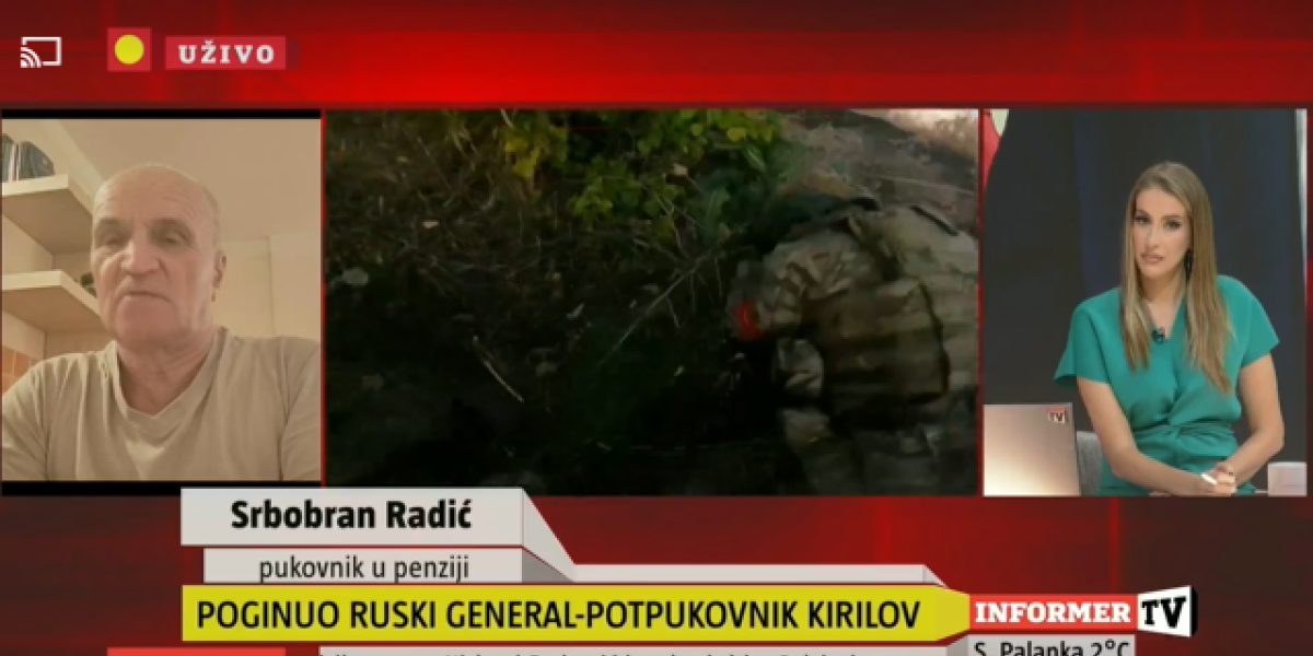 Ubistvo ruskog generala Igora Kirilova: Veliki intelektualni udarac za Rusiju!