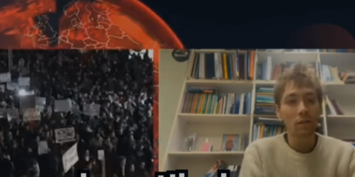 Kao Gruhonjić sa Aliekspresa! Đilasov omladinac potrčao da pljuje po Srbiji i Vučiću na Milovoj televiziji, pa se pogubio i pokazao elementarno neznanje! (VIDEO)