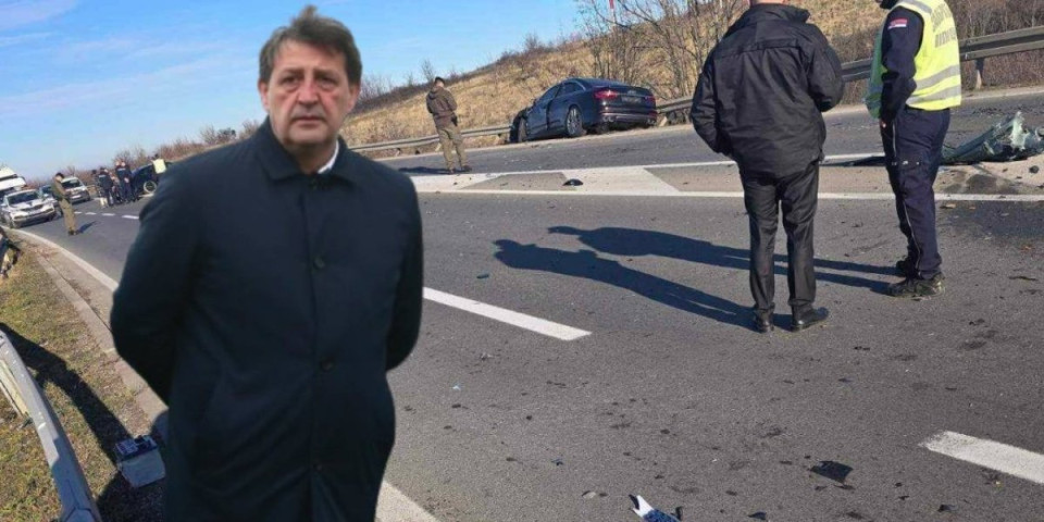 SAZNAJEMO! Bratislav Gašić imao udes, srećom nije bilo povređenih (FOTO)