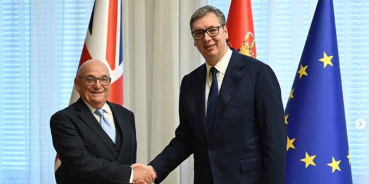 Vučić sa Pičom: Očekujem da UK osudi jednostrane poteze i kršenje prava Srba na KiM!