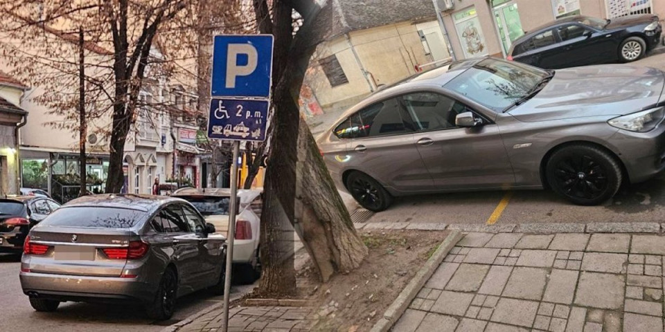 Bahatost dostigla vrhunac: Parkirao na mestu za invalide, pa sedeo u kafiću puna četiri sata (FOTO)