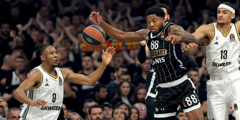 KRAJ! Partizan prokockao vođstvo, Asvel se častio u Areni!