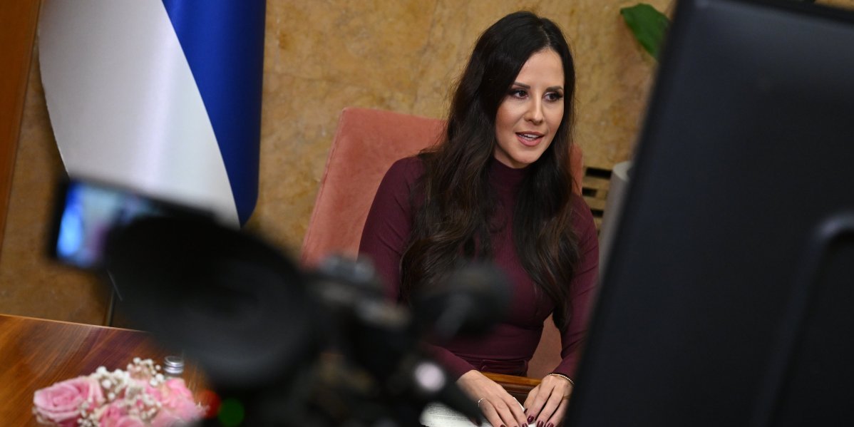 Tamara Vučić na onlajn sastanku Globalne platforme Samita prvih dama i gospode