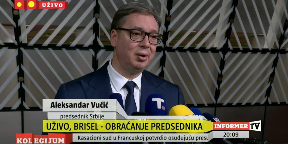 "Ljudi u Srbiji ne treba da brinu, naći ćemo rešenje": Vučić prokomentarisao moguće sankcije NIS