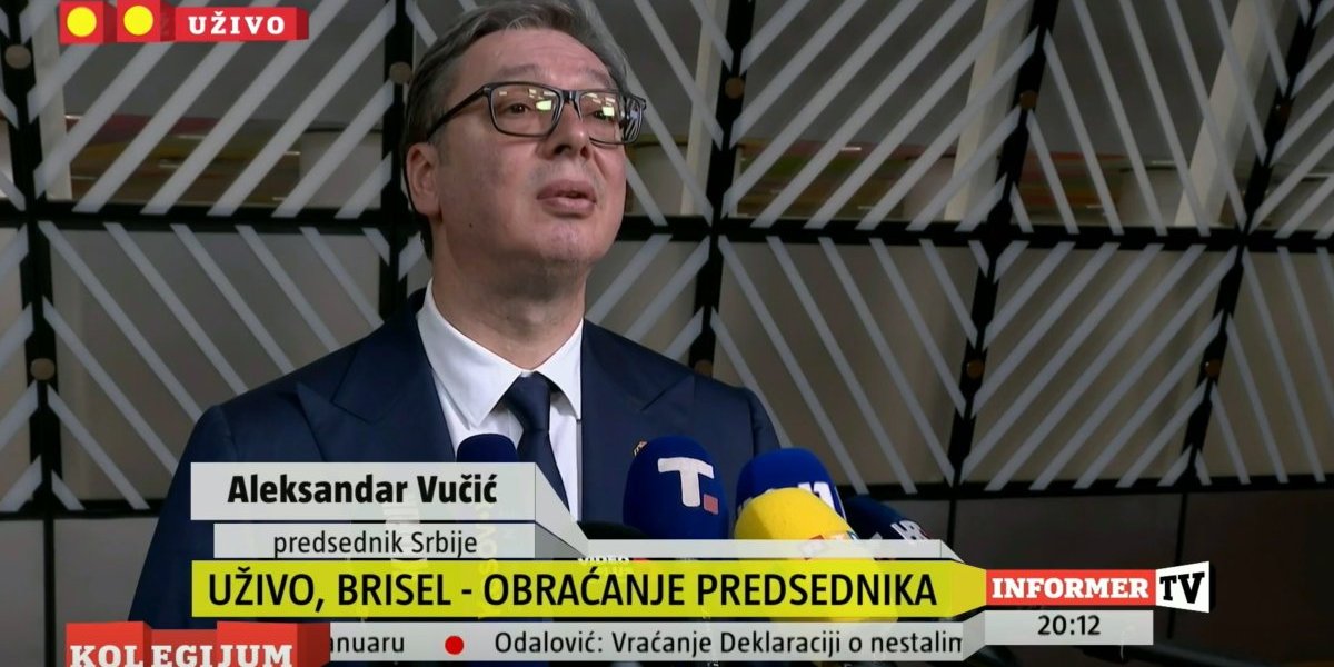 Hrvatska novinarka zanemela! Vučić joj očitao bukvicu u Briselu: To je trebalo da naučite iz osnovnih evropskih akata