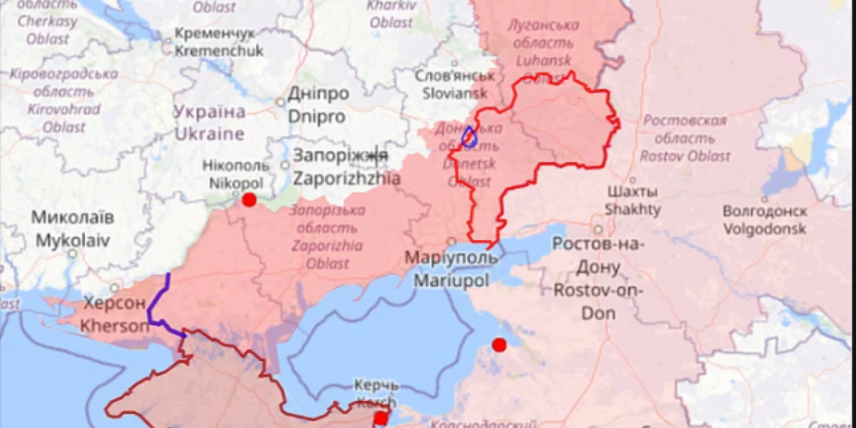 (MAPA) Pojavila se karta, Rusija spremna na razmenu teritorije sa Kijevom: Ove oblasti idu u zamenu za Donbas?!