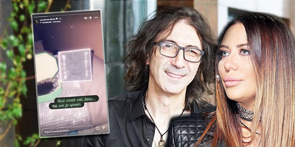 Rale pukao nekoliko stotina evra na poklon za Anu Nikolić! Pogledajte šta je dobila, pevačica "potkačila" kompozitora (FOTO)