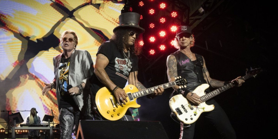 Guns N' Roses u Beogradu! Groznica koja trese ceo svet: Za samo 7 dana prodato više od 50 odsto kapaciteta Ušća!