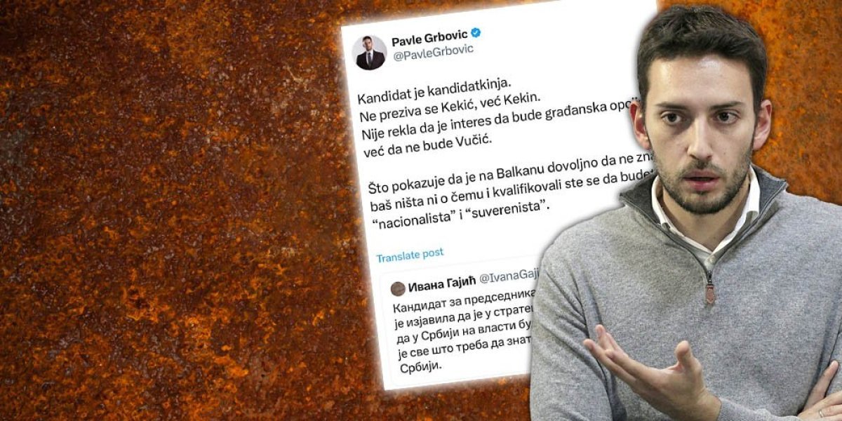 Skandal nad skandalima! Pavle Grbović u ime Đilasa i Marinike podržao stavove koje su izneli predsednički kandidati u Hrvatskoj! (FOTO)