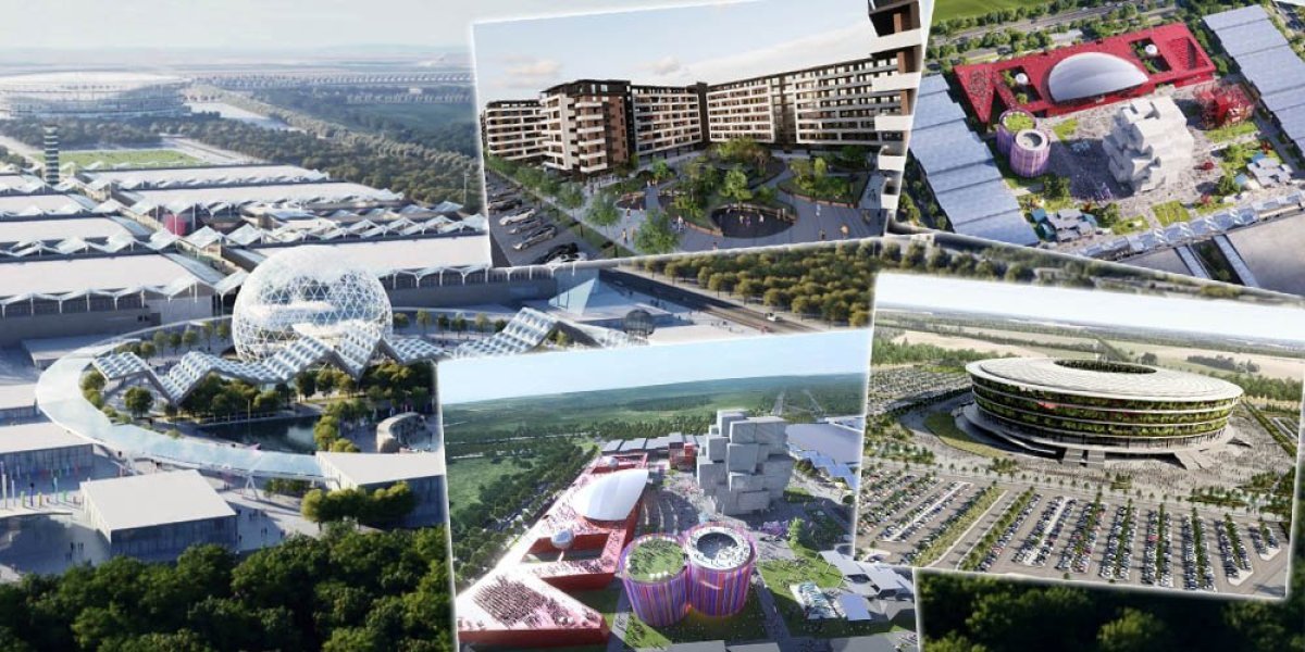 EXPO 2027 je naš san! Impresivan plan razvoja: Niče pravi mali grad kod Surčina, a evo koliko će promeniti našu zemlju! (FOTO)