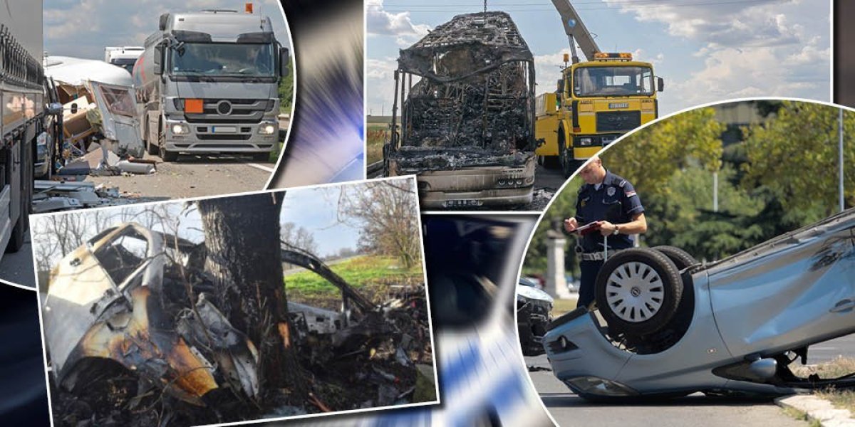 Crni bilans na putevima Srbije! Broj saobraćajnih nesreća manji u odnosu na prošlu godinu, ali je broj poginulih skoro isti!