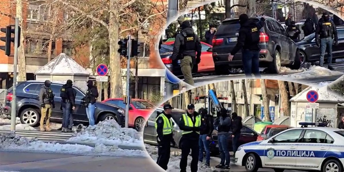 "Čula su se dva pucnja, a onda..." Očevici u šoku, sve vrvi od policije, blokiran Bulevar kralja Aleksandra! (FOTO/VIDEO)