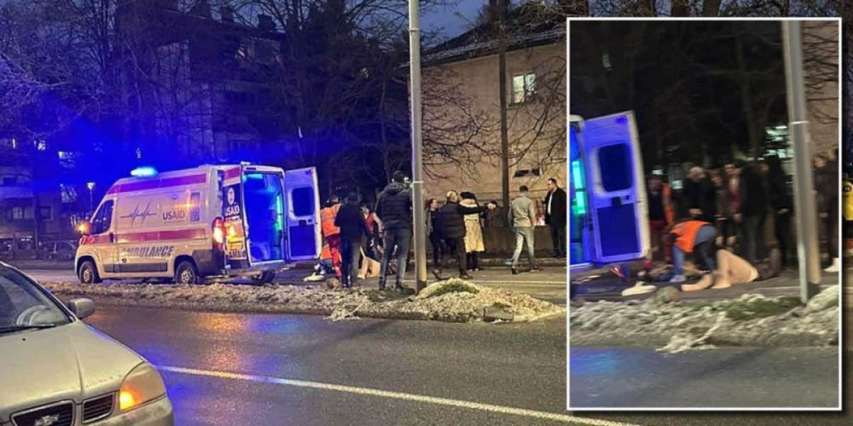 Teška saobraćajka u Kraljevu! Žena oborila dete i muškarca na pešakom prelazu (FOTO)