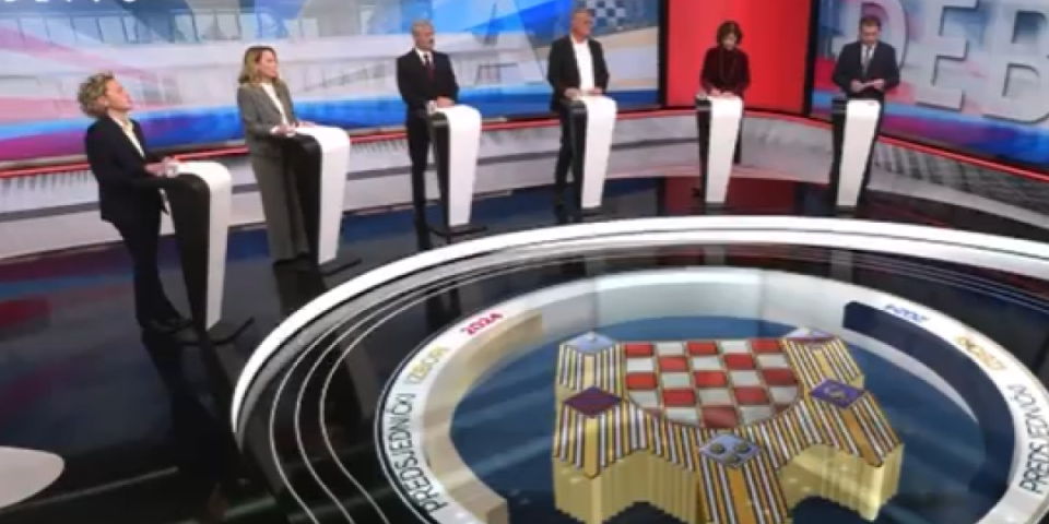 Kandidati za predsednika Hrvatske pričaju samo o Vučiću! U debati ih pitaju o Putinu, oni opet pričaju o Vučiću (VIDEO)