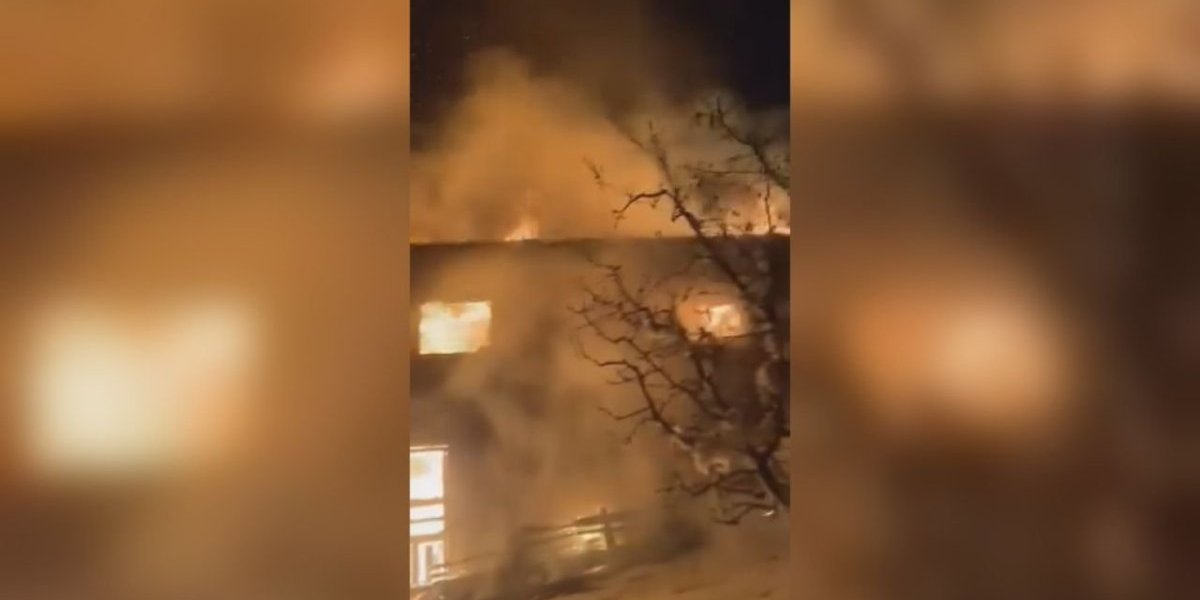 Kuća izgorela do temelja