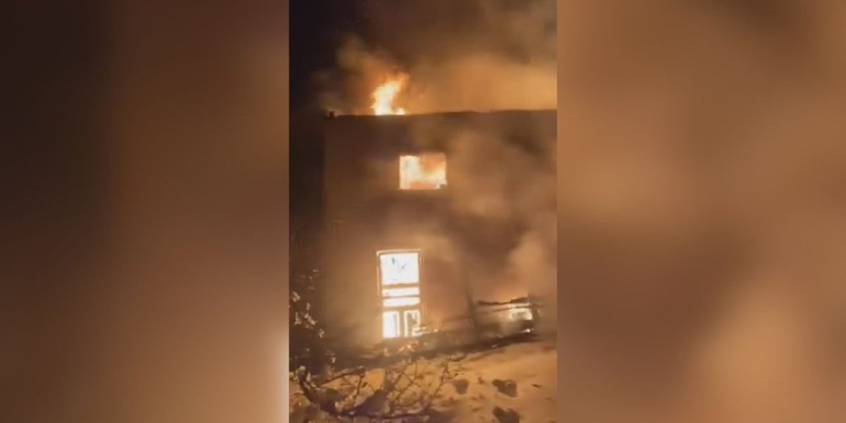 Kuća izgorela do temelja