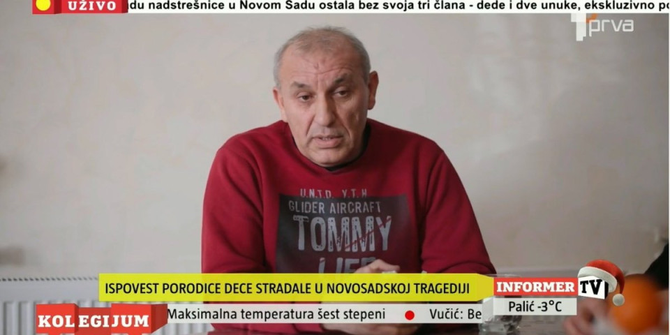 Niko iz opozcije nije izjavio saučešće! Bolna ispovest deke nastradalih devojčica: Pozivali se na našu decu, a slavili su rođendan na protestima