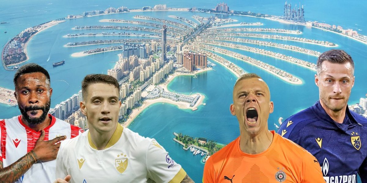 Fudbaleri Zvezde i Partizana okupirali Dubai! Cene prava sitnica, noć košta i do 40.000 evra! (FOTO)