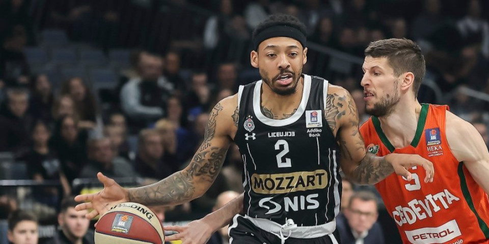 Partizan konačno proigrao! Tesan meč, Braun zapalio Arenu