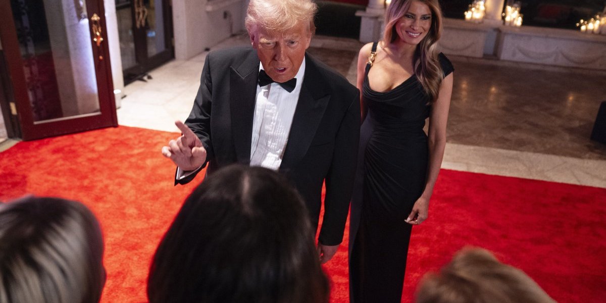 Melanija i Donald Tramp