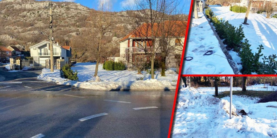 OVDE SE UBIO KRVNIK! Ovo su slike mesta gde je završen krvavi pir na Cetinju! (FOTO/VIDEO)