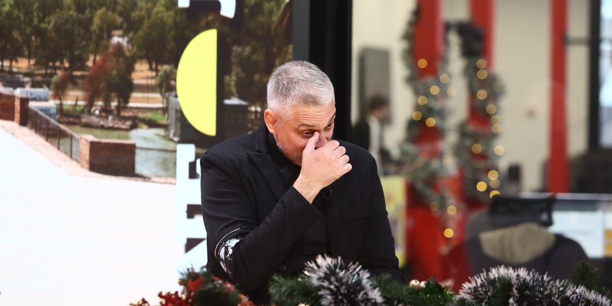 Čedi puklo srce nakon razvoda! Lider LDP-a zaplakao u studiju: Nikada iz kuće izašao nisam a da me nije poljubila (VIDEO)