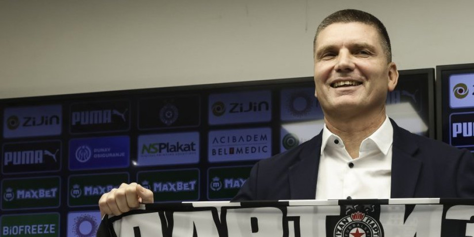 Partizan ima novog trenera! Blagojević: Hoću da dominiramo i pitamo za sve na terenu