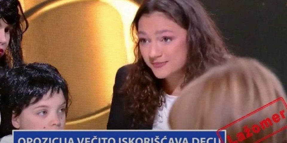 LAŽOMER: Opozicija večito iskorišćava decu (VIDEO)