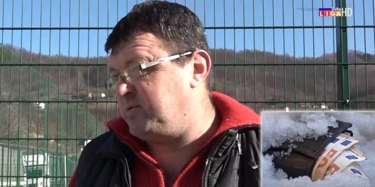 Vladan pronašao pun novčanik u snegu! U njemu je bilo nekoliko hiljada evra i kanadskih dolara, a onda... (VIDEO)