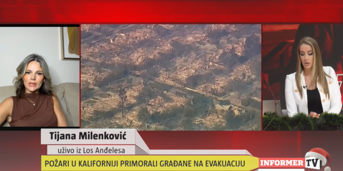 (VIDEO) Srbi u paklu Los Anđelesa! Požar guta sve pred sobom: Svedočenje naše državljanke ledi krv u žilama!