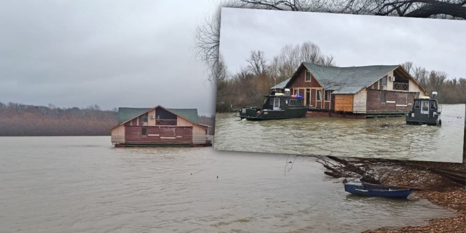 Užas na Savi! Otkačio se splav: Žandarmerija na terenu