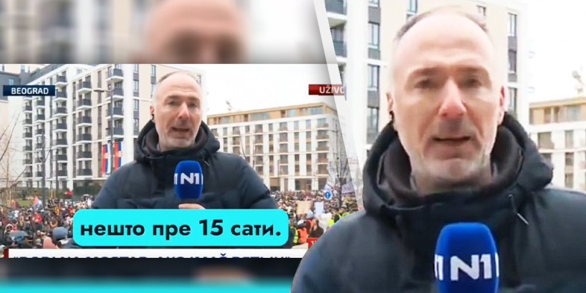 BRUKA I SRAMOTA! Reporter N1 otkrio glavni cilj "studenata": Blokiraće pristup Kliničkom centru (VIDEO)