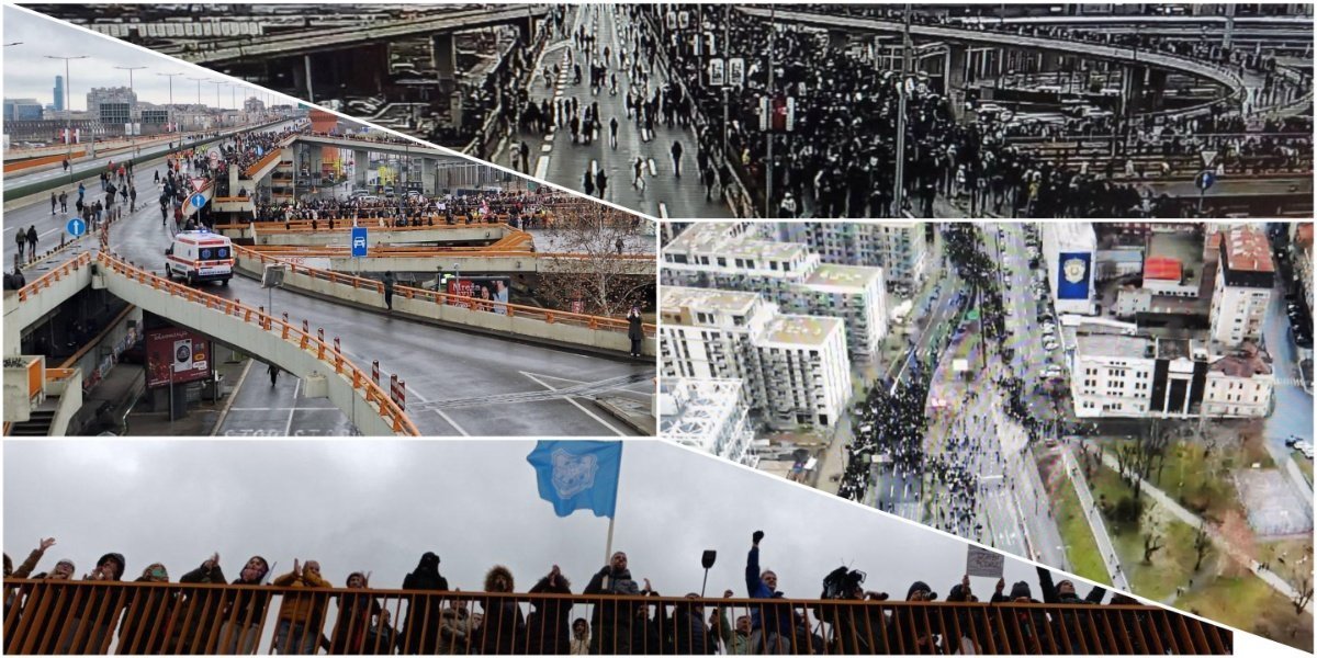 Pukao još jedan protest antisrba! Ljudi se razišli, tačkasti softver u glavu prebrojao 2.906 takozvanih studenata! (FOTO/VIDEO)