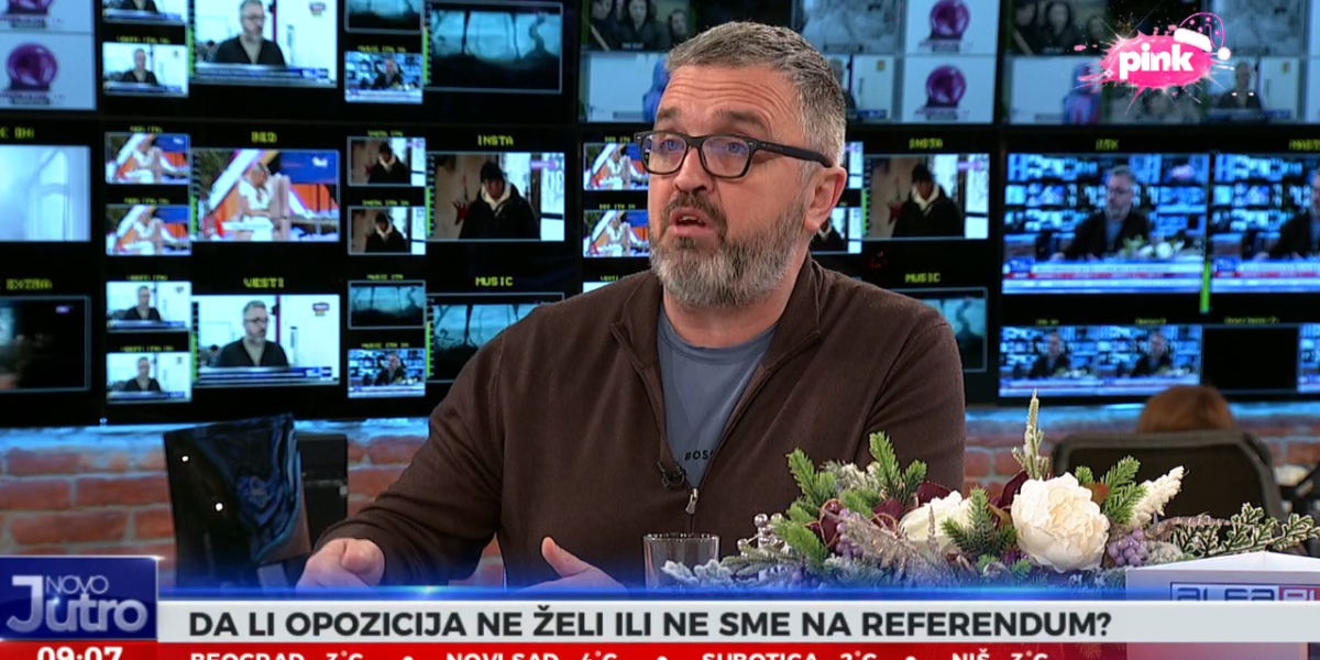 Aman, ljudi, ajmo na referendum da vidimo za koga je Srbija! Dragan J. Vučićević: Opozicija hoće da otme vlast na silu!