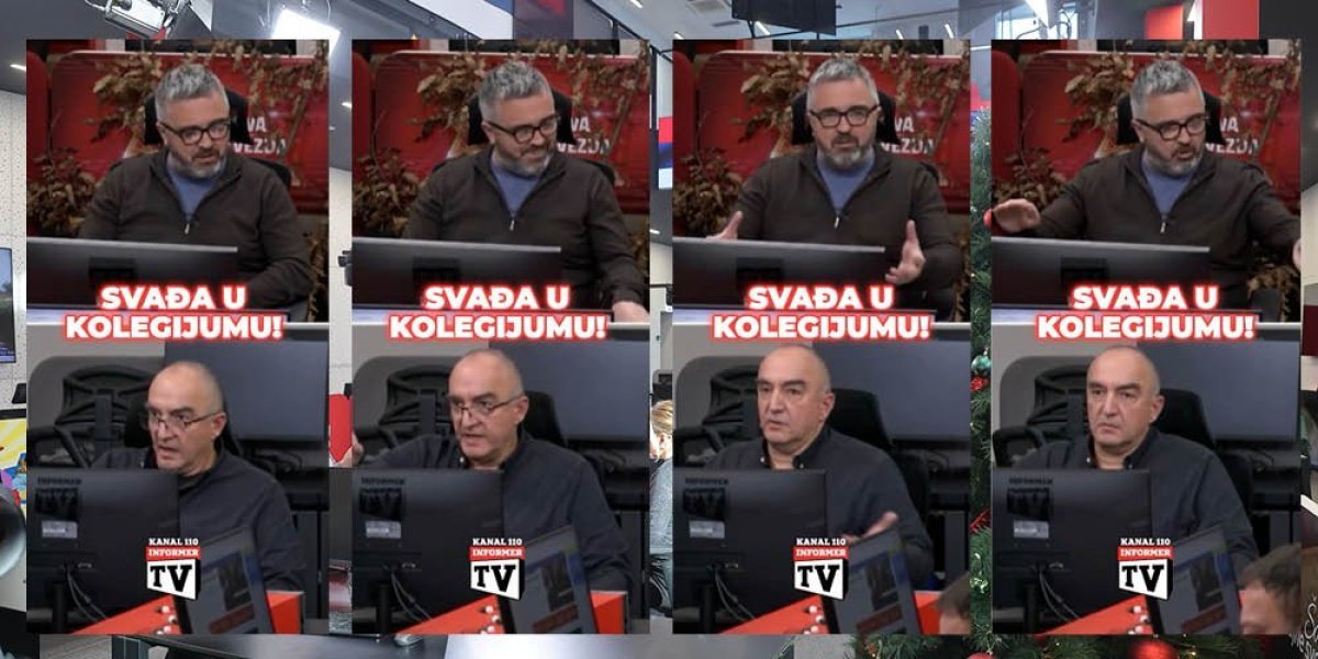 PRŠTALO U "KOLEGIJUMU" INFORMERA! Vučićević u žustroj svađi sa Matejićem: Letelo perje! (VIDEO)