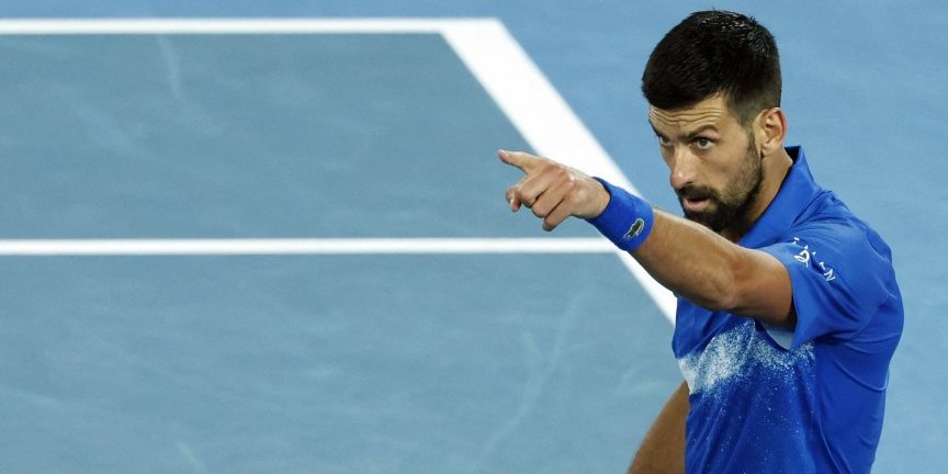 Pobesneli Novak uperio prst ka provokatoru! Ovo je njegov odgovor na prozivke! (FOTO GALERIJA)