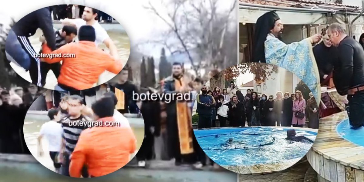 SRBI POPADALI OD SMEHA! Čuvaju od zaborava kako su Bugari plivali za Časni krst, a Grci su ih nadmašili! (VIDEO)