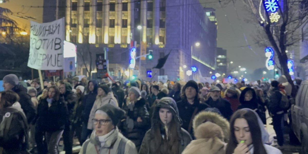 OVO JE POLICIJSKA PROCENA! Otkrivamo koliko se ljudi okupilo na antisrpskim protestima u centru Beograda