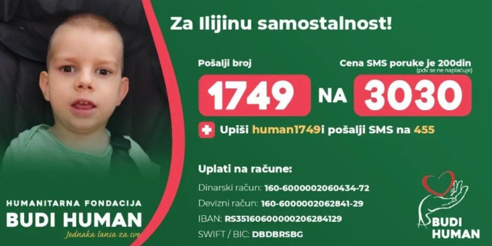 Roditelji su iscrpeli sva finansijska sredstva! Pomozimo malom Iliji da pobedi opake bolesti (FOTO)