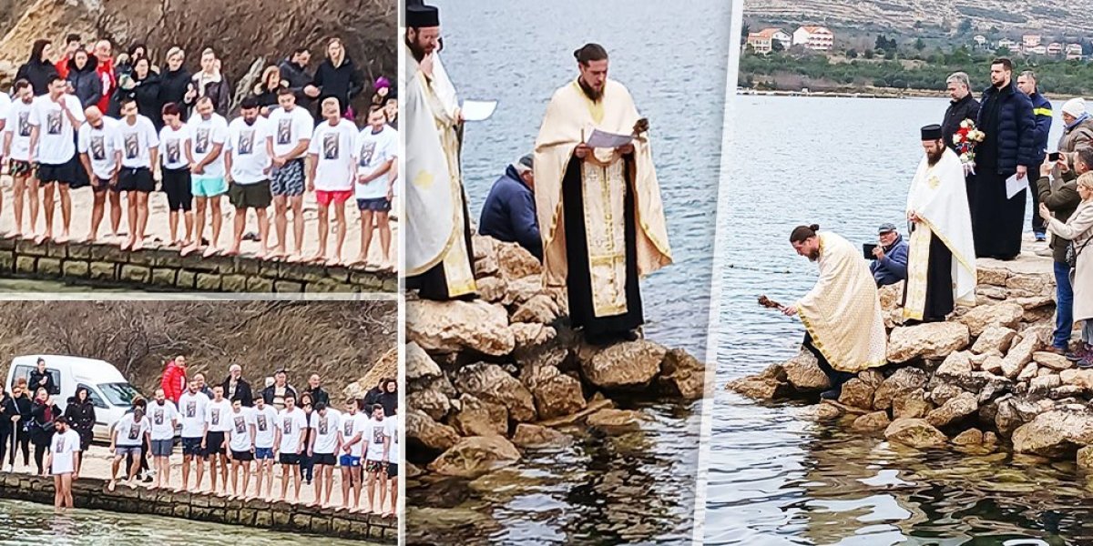 SVE JE DŽABA USTAŠAMA! U Hrvatskoj se danas plivalo za Časni krst (FOTO)