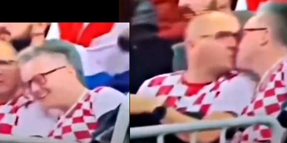 (VIDEO) Ovaj snimak je zapalio čitav region! Hrvati se ljube na utakmici, drustvene mreze gore zbog ovoga