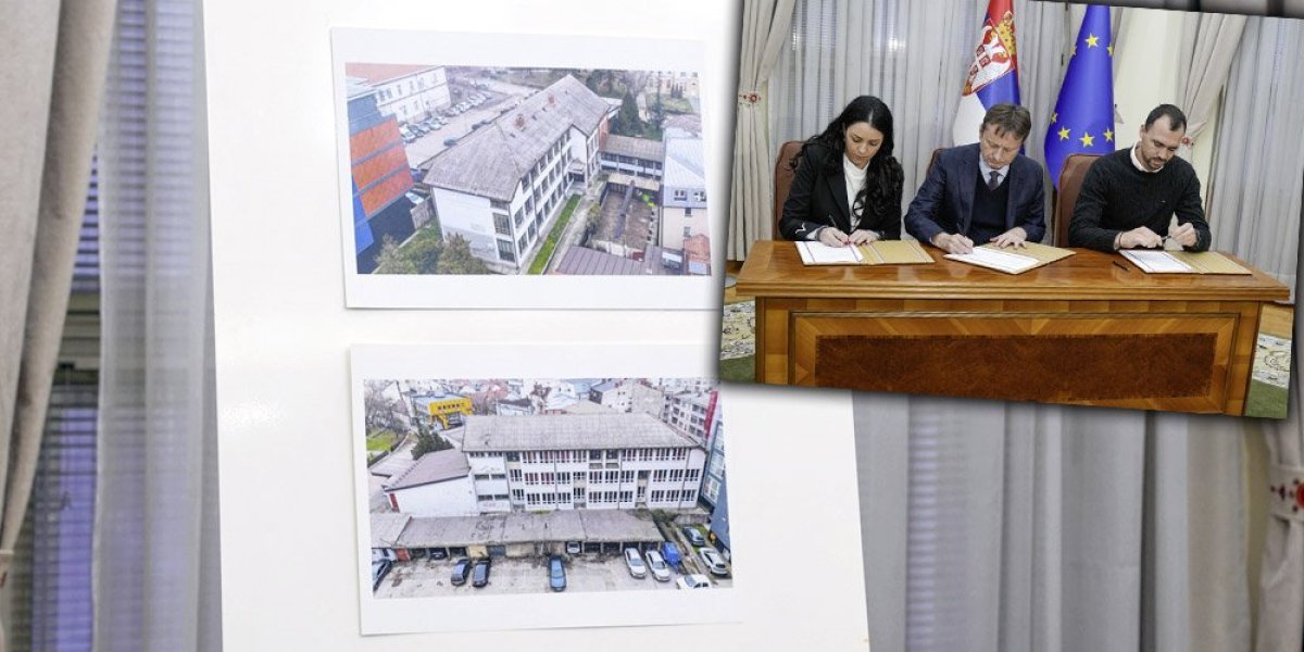 Ministar Glišić: Škola u Loznici biće ponos grada! Potpisan ugovor za rekonstrukciju najstarije škole!