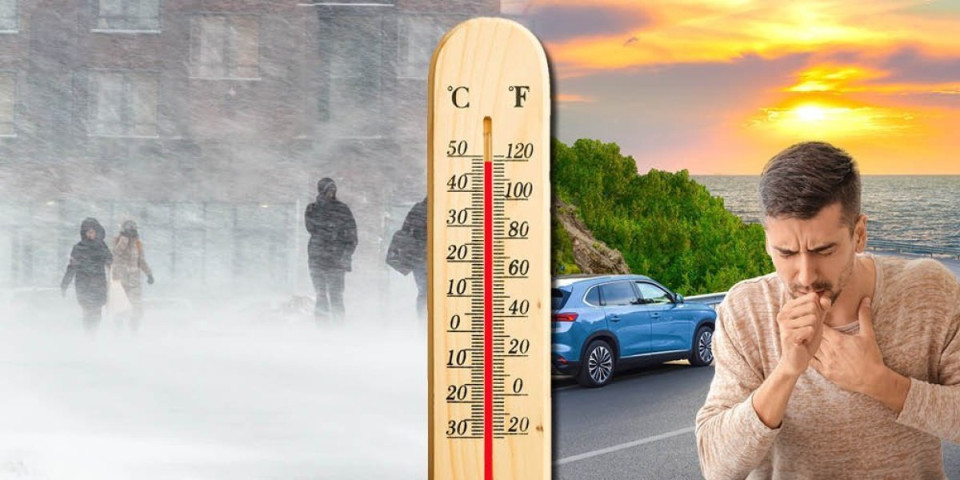 Temperaturni šok! Nakon temperatura u minusu, danas u plusu i to za čak 15 stepeni