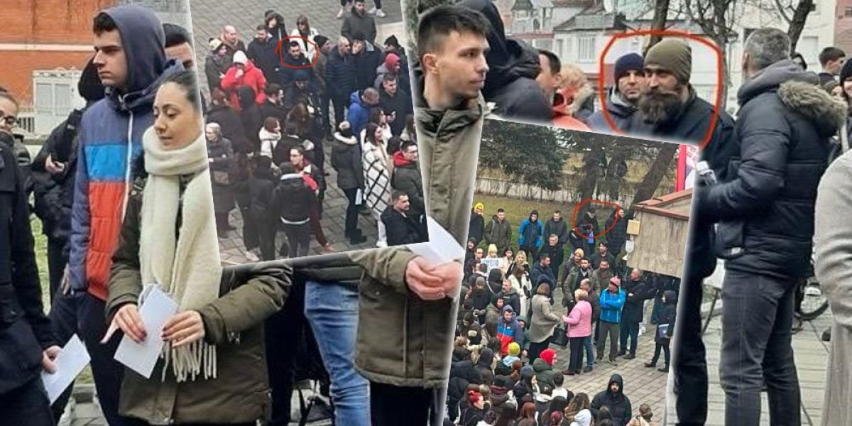 Državo reaguj! Skandal u dvorištu gimnazije "Josif Pančić"! Kriminalci pod maskom protesta (FOTO)