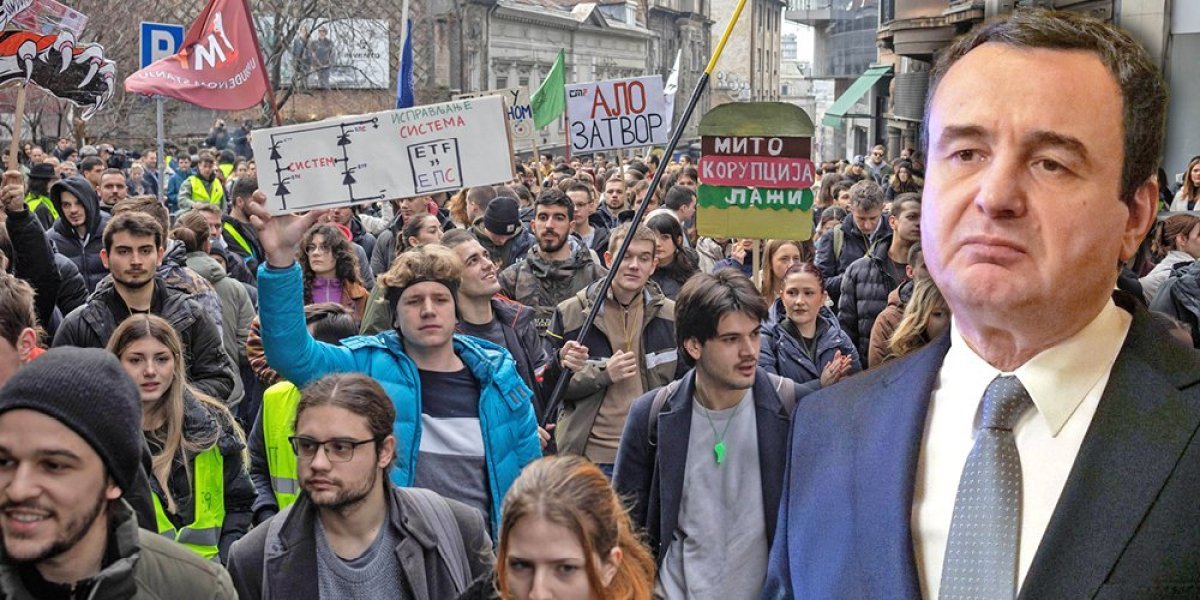 "ONAJ KO JE VAS PODRŽAO, NAS UBIJA!" Evo šta su studenti sa KiM poručili studentima u Beogradu! (FOTO)