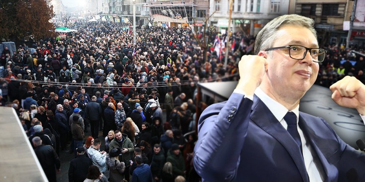 NESTVARAN PRIZOR IZ JAGODINE! Pogledajte snimak iz drona: Narod se masovno okupio kako bi podržao Vučića (VIDEO)