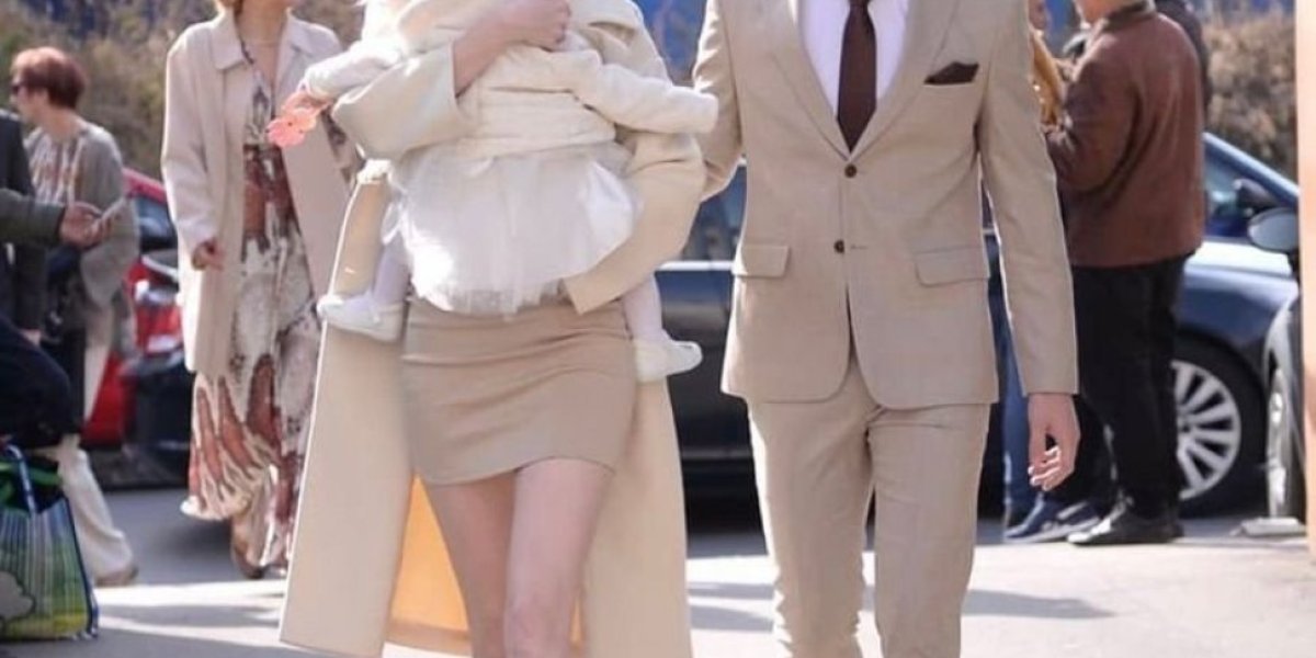 dorptea na krštenju ćerke