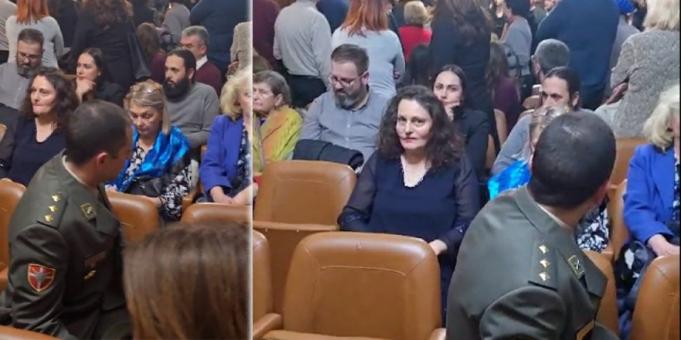 NIŠTA IM NIJE SVETO! Opozicija upala u Maticu srpsku: Prekinuli Svetosavsku akademiju (VIDEO)